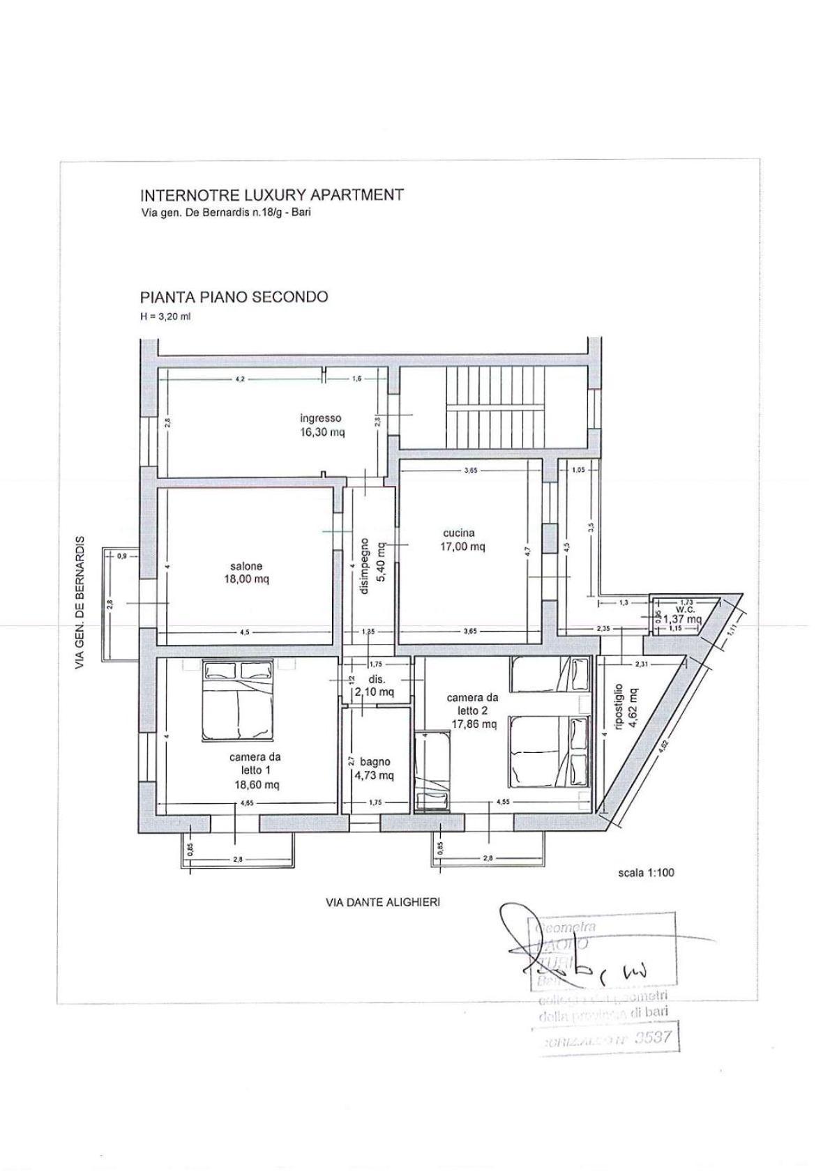 Internotre Luxury Apartment 巴里 外观 照片